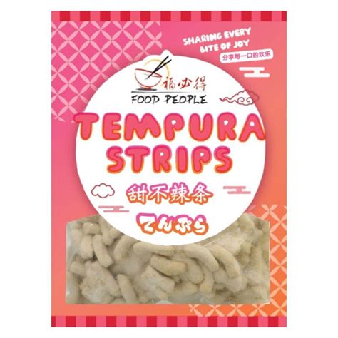 Food People Tempura Strips Ntuc Fairprice