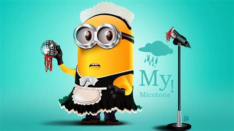 Girl Minion With Mike HD Minions Wallpapers | HD Wallpapers | ID #64798