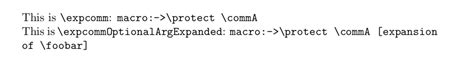 Macros Expanding Command With Optional Arguments Edef TeX LaTeX