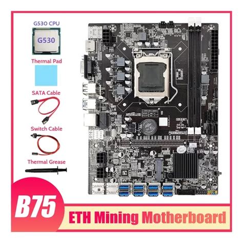 Placa Base B Eth Mining Xpcie A Usb Cpu G Thermal Gr Cuotas Sin