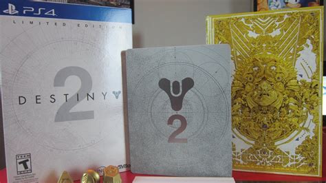 Destiny 2 Limited Edition Unboxing Extras Ps4xboxpc Youtube