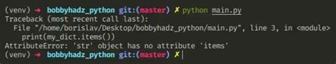 Attributeerror Str Object Has No Attribute X In Python Bobbyhadz