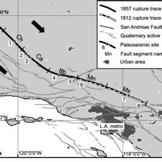 (PDF) High-Resolution Topography-Derived Offsets along the 1857 Fort Tejon Earthquake Rupture ...