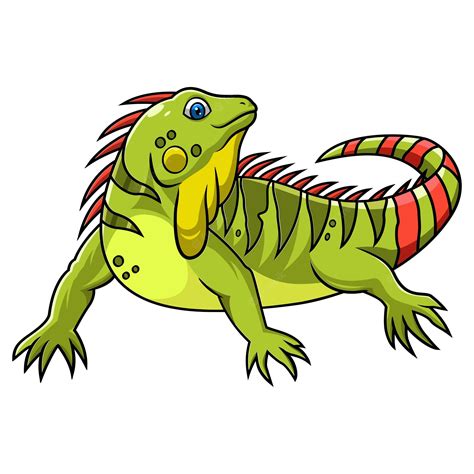 Blue Iguana Clip Art