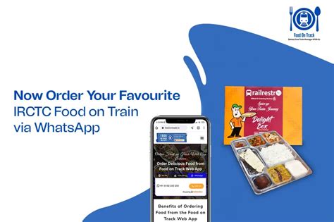 Now Order Your Favourite Irctc Food On Train Via Whatsapp