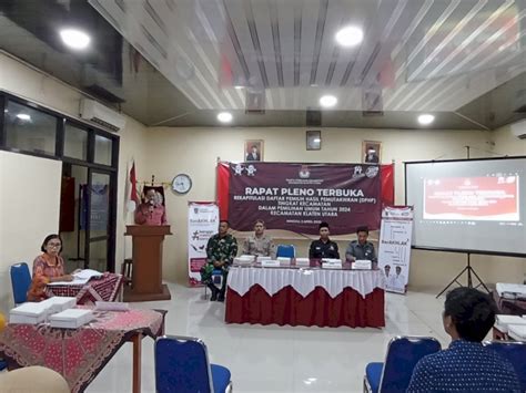 RAPAT PLENO TERBUKA DPHP TINGKAT KECAMATAN DALAM PEMILIHAN UMUM TH 2024