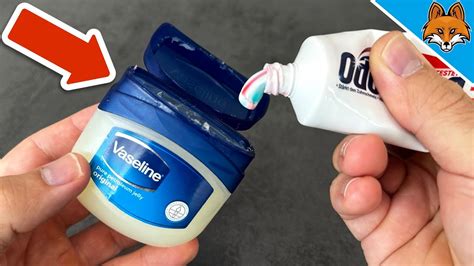 Mix Vaseline And Toothpaste And Watch What Happens💥genius Result🤯 Youtube