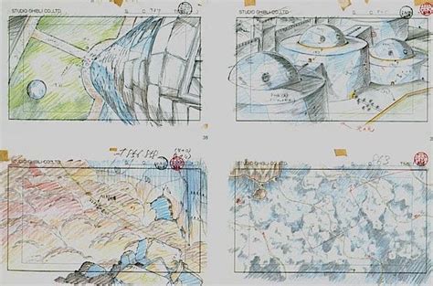 Film Castle In The Sky Layout Design Returning Fire