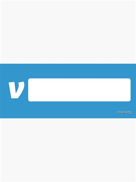 "venmo me" Sticker by zsociety | Redbubble