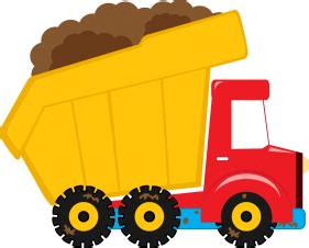 Red Clipart Dump Truck - Garbage Truck Dumping Clipart PNG Transparent ...