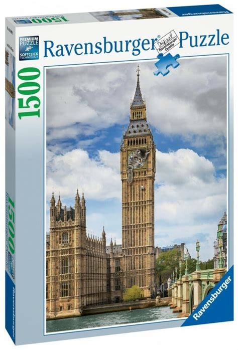 Ravensburger Zabawny Kot Na Zegarze Big Ben Element W