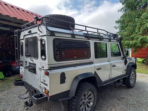 Explore Glazing Land Rover Defender window guard for the gullwing