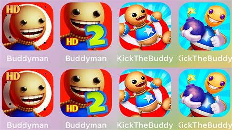 Kick The Buddy 2 Vs Buddyman Kick 2 Vs Kick The Buddy Forever Vs Kick