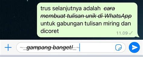 7 Cara Membuat Tulisan Unik Di WA Atau WhatsApp Gampang Dan Tanpa