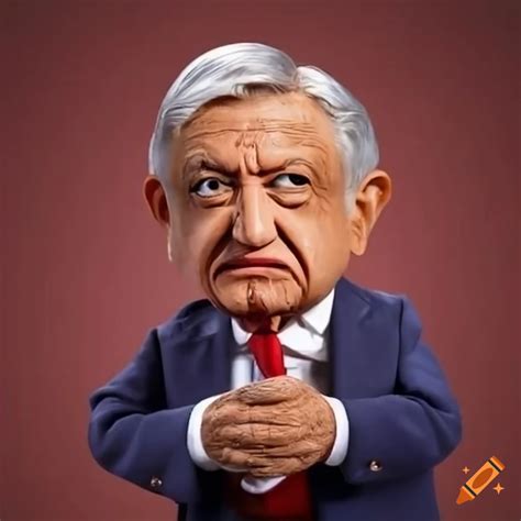 Crying Face Puppet Style Of Amlo On Craiyon