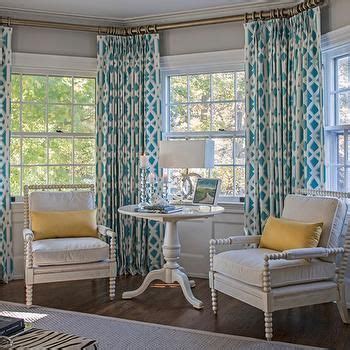 Gray And Turquoise Curtains For Living Room - pic-titmouse