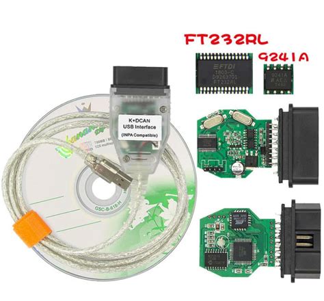 Bmw Diagnostic Tool Diagnostic Cable With Ft232rl Chip K Dcan