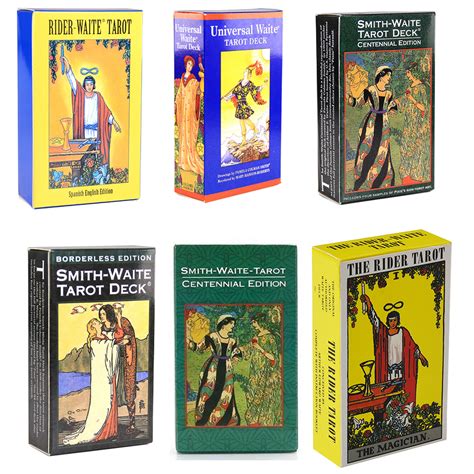 Rider Waite Tarot Cards Smith Waite Centennial Tarot Deck Cards