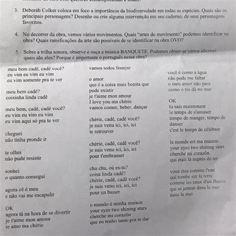 Algu M Pode Me Ajudar A Responder Essas Quest Es Por Favor Brainly