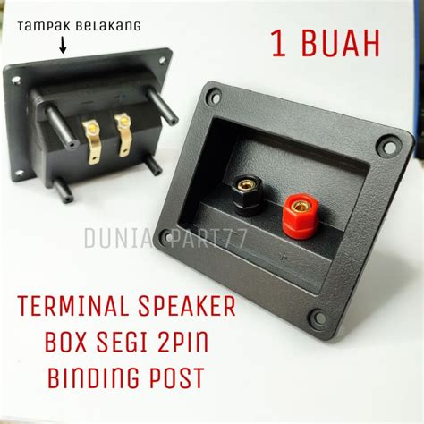 TERMINAL SPEAKER BOX TERMINAL SPEAKER SALON 2PIN TERMINAL SPEAKER SEGI