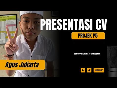 CURRICULUM VITAE PROJEK P5 I Kadek Agus Juliarta 06 YouTube