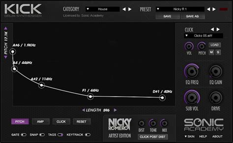 Kick Synth New Drum Plugin By Nicky Romero And Sonic Academy