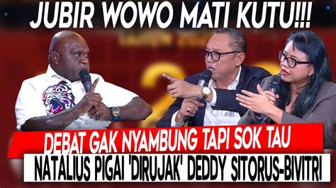 Jubir Wowo Mati Kutu Debat Gak Nyambung Tapi Sok Tau Natalius Pigai