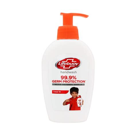 Buy Lifebuoy 99 9 Germ Protection Hand Wash Total 10 130ml Online In