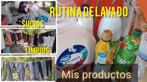 Mi Rutina De Lavado A Las A M Te Muestro Mis Productos Youtube