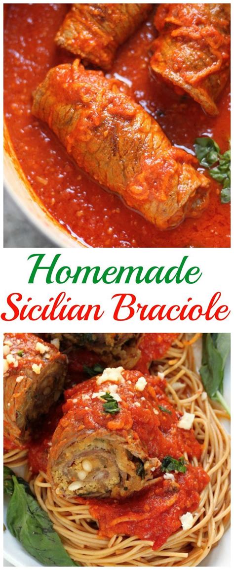 Awesome Sunday Suppers Sicilian Braciole Baker By Nature By