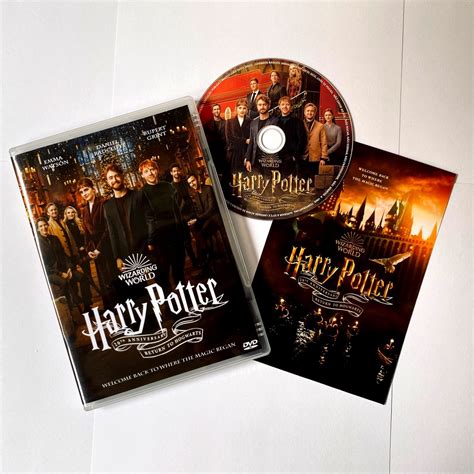 Dvd Harry Potter Th Anniversary Return To Hogwarts Dublado E