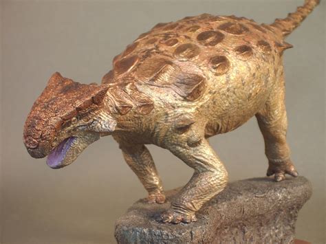 Hirokazu Tokugawas Paleo Sculpture Ankylosaurus Magniventris