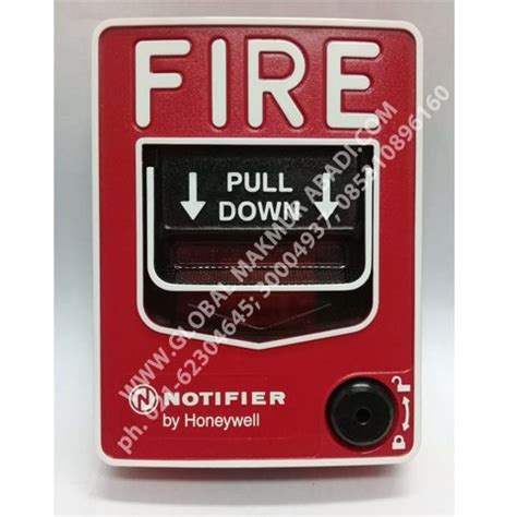 Jual NOTIFIER NBG 12L NBG12L CONVENTIONAL MANUAL PULL STATION FIRE