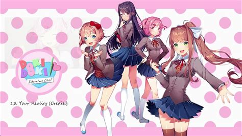 Doki Doki Literature Club Ost Your Reality Credits Youtube