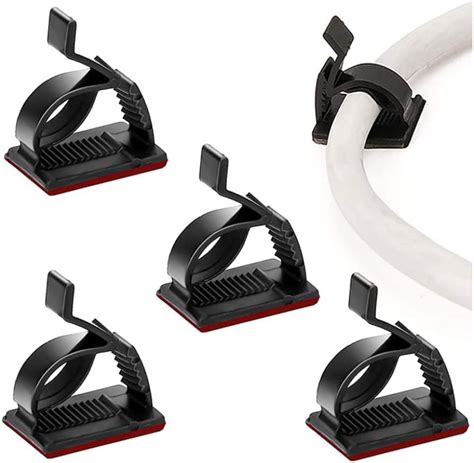 Amazon Cable Management Clips Large Cord Clips For Under Desk