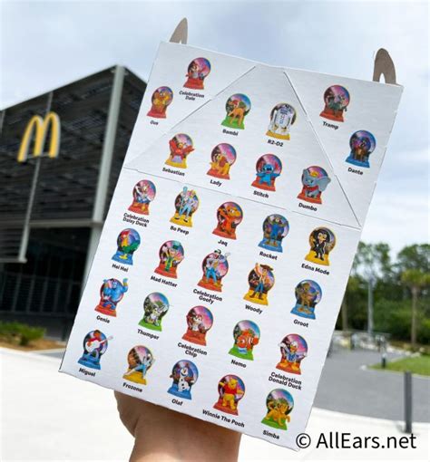 PHOTOS: Disney World 50th Anniversary Happy Meal Toys Now Available at McDonald’s! - AllEars.Net