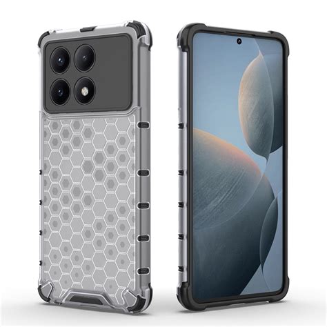 Honeycomb Shockproof For Xiaomi POCO X6 Pro Case Armor Capa POCO X6 Pro