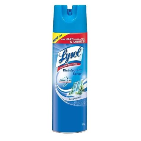 LYSOL DISINFECTANT SPRAY SPRING WATERFALL 539g 1 Unit Kroger