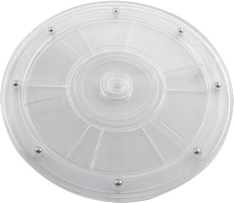 Marrteum 1 Pack Acrylic Lazy Susans Turntable 8 Inch