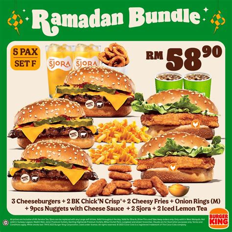 Apr Onward Burger King Ramadan Bundle Deal Everydayonsales