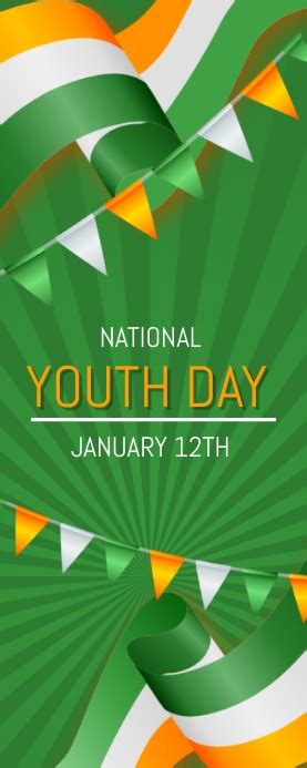 National Youth Day Template Postermywall