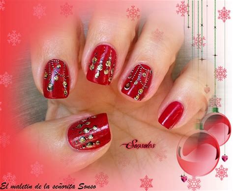 El maletin de la señorita Sonso Manicura Roja con cortina bolas