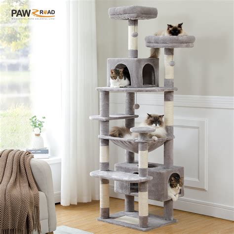 Cat Tree Multi Level Cat Tower Extra Large Cat Tree Tower With Sisal