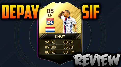 Depay SIF 85 Player Review Fifa 17 Ultimate Team TOTW 24 YouTube