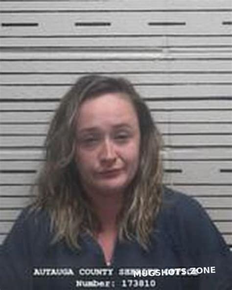 Jessica Elizabeth Warrick 10182022 Autauga County Mugshots Zone