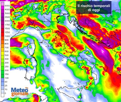 Pomeriggio Temporalesco In Montagna Ecco Dove E Quanto Piover Meteo