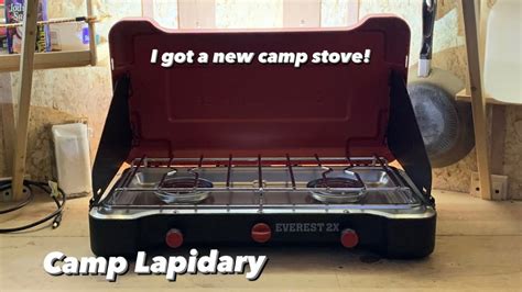 Camp Chef Everest 2X Propane Stove For Use In My Cargo Trailer Camper