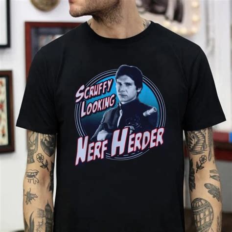 Scruffy Looking Nerf Herder T Shirt Bluefink