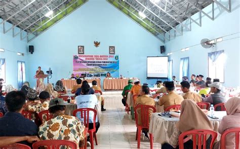 Pemdes Dan Bpd Bhuana Jaya Menggelar Musdes Penyusunan Rencana Kerja