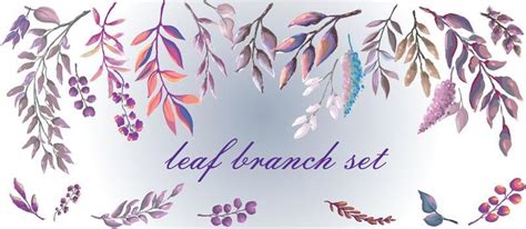 Watercolor Leaves Vector Art, Icons, and Graphics for Free Download